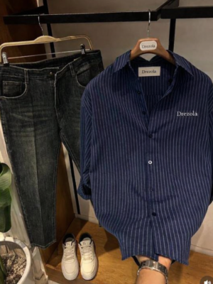 Drezola Best Blue Shirt for Men | Party Wear & Office Wear