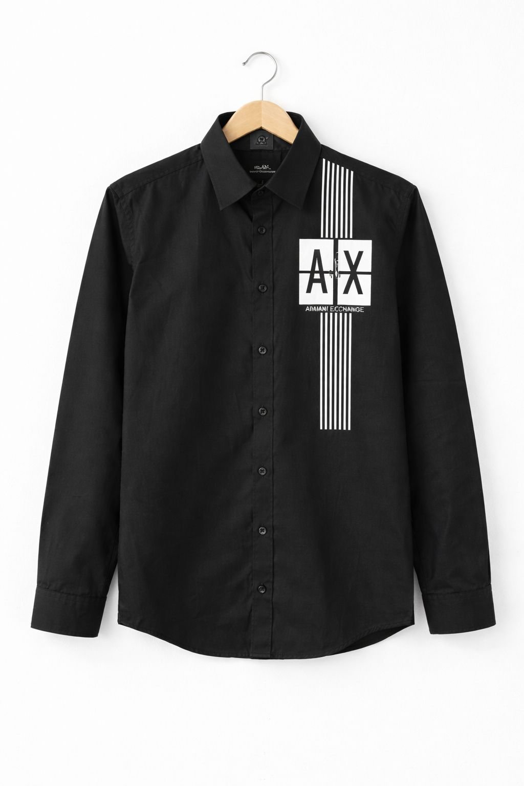 Premium Drezola Men’s Black Slim Fit Cotton Shirt | - Image 3