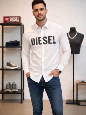 Diesel Urban Bold White Shirt for Men