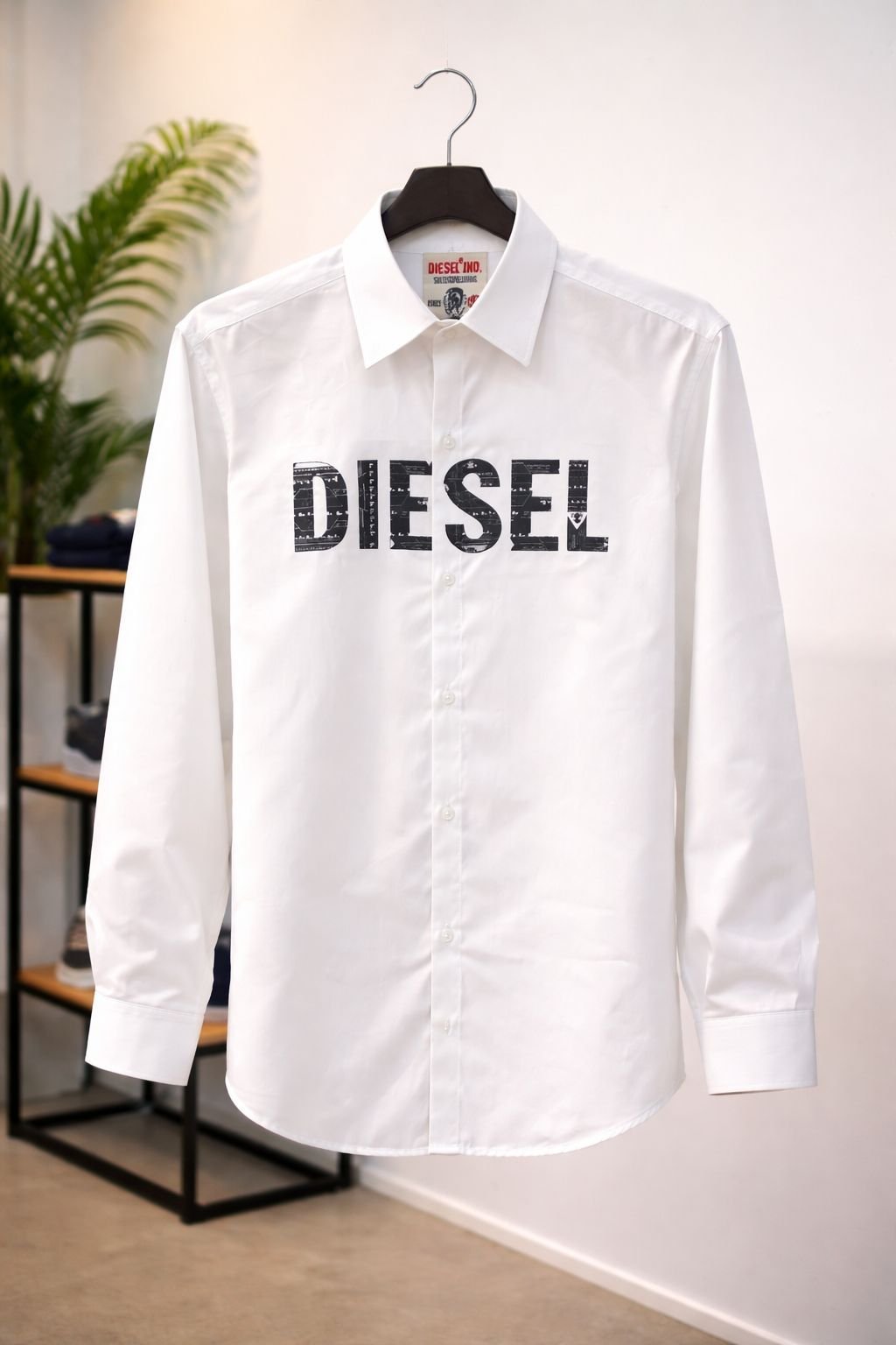 Diesel Urban Bold White Shirt for Men - Image 2
